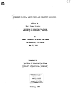 Government Policies, Market Forces, and Collective Bargaining. Address by Lloyd Ulman, Director, Institute of Industrial Relations, University of California, Berkeley, at Annual Industrial Relations Conference, San Francisco, California, May 17, 1966, Presented by Institute of Industrial Relations, University of California, Berkeley