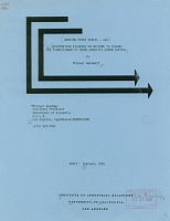 Working Paper Series - No. 148, Interpreting Evidence on Returns to Tenure: The Significance of Quasi-Specific Human Capital, by Michael Waldman, Draft: February 1988