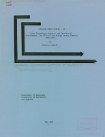 Working Paper Series - No. 85, High Technology Industry and Territorial Development: The Rise of the Orange County Complex, 1955-1984, by Allen J. Scott, May 1985