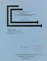 Working Paper Series - No. 123, Norms and Cycles: The Dynamics of Nonunion Industrial Relations in the United States, 1897-1985, by Sanford M. Jacoby, Draft: May 1987