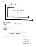 Working Paper Series - No. 38, Recent Union Contract Concessions, by Daniel J.B. Mitchell, February 1982