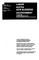 Labor and the New Business Environment: A Guide for New Union Representatives, Edited by Bruce Poyer and Marty Morgenstern