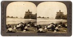 Cliff House and Seal Rocks from the crowded beach, steamer entering Golden Gate, San Francisco, California. # 154.
