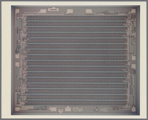 Intel® 1402 Serial Memory Die, 1970