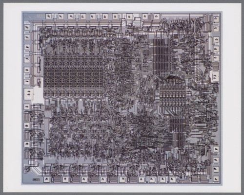 Intel® 8080 Microprocessor Die, 1974