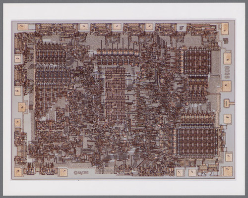 Intel® 8008 Microprocessor Die, 1972