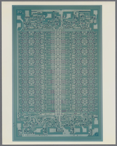 3101 64-Bit Schottky Bipolar RAM Die, 1969
