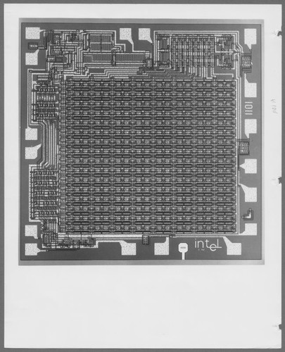 Intel® 1101 RAM Memory Die, 1970