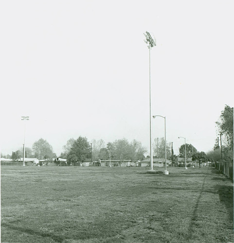 View of baseball field at Bassett County Park