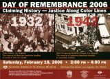 Day of Remembrance 2006, claiming history, justice along color lines