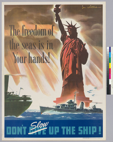 "The Freedom of the seas" is in your hands!: Don't slow up the ship!