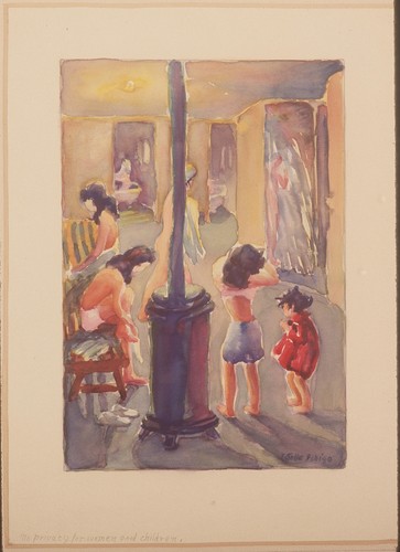 No privacy for women and children