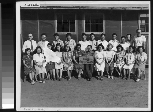 Pomona Center News staff portrait
