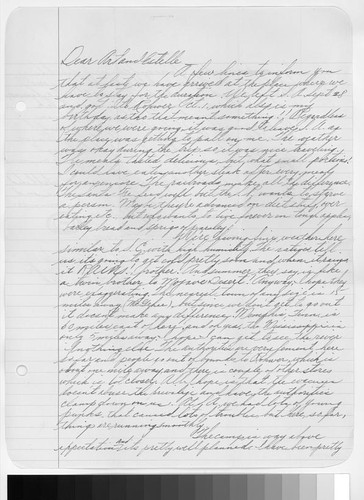 Letter, 1942 October 13, McGehee, Ark. to Mr. and Mrs. Arthur Ishigo, Heart Mt., Wyo