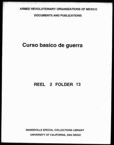 Curso basico de guerra