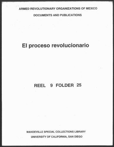 El proceso revolucionario