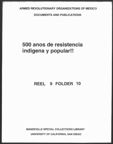 500 anos de resistencia indigena y popular!!