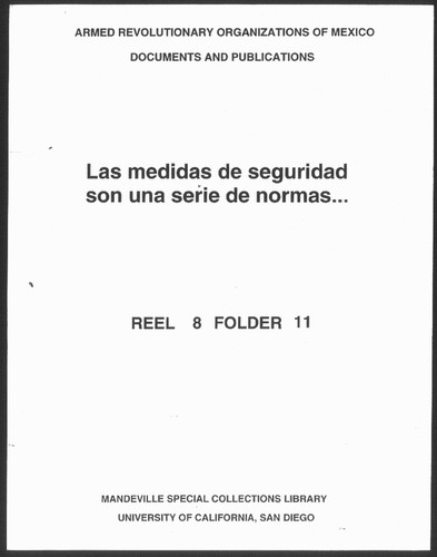 Manual de medidas de seguridad