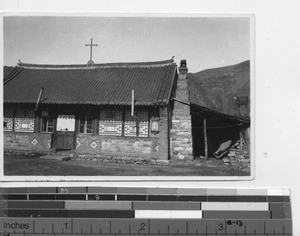 Fr. Escalante's church at Fushun, China, 1935