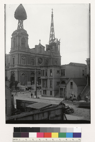 St. Dominic's church, corner of Steiner and Bush Streets