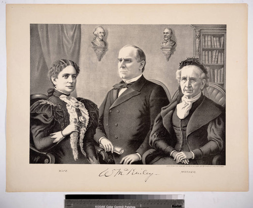 [McKinley family portrait.]