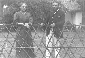 Misionær Sophus Frantz Berg og Martha Agathe Berg f. Wied. Tiruvannamalai