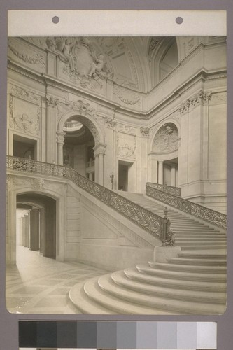 [Rotunda, showing grand staircase and arches.]