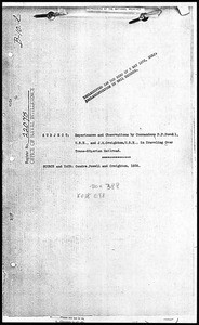 Naval Attaché. Experiences and observations by Commanders P.P. Powell, U.S.N., and J.M. Creighton, U.S.N., in travelling over Trans-Siberian Railroad, 1936