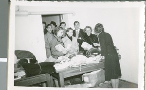 Distributing Supplies to German Families in Need, Frankfurt, Germany, ca.1948-1952