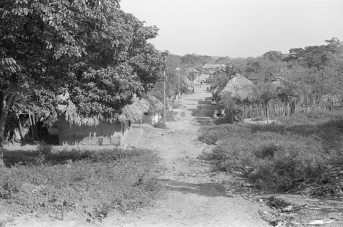 Unpaved road, San Basilio de Palenque, 1976