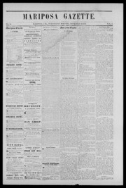 Mariposa Gazette 1856-11-26