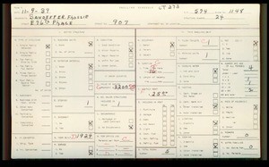 WPA household census for 907 E 76TH PLACE, Los Angeles County