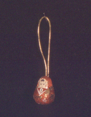 Miniature princess Daruma doll