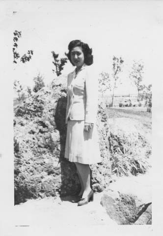 Nurse's aide at Tule Lake Relocation Center