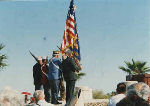 Poston Kiosk dedication