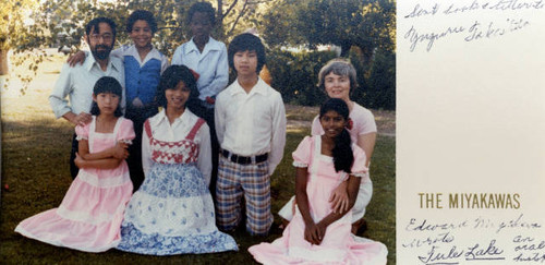 Edward Miyakawa with family