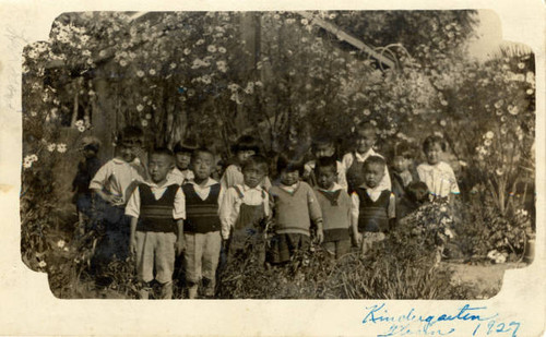 Florin Japanese Methodist Church kindergarten class