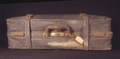 Richard K. Oki's suitcase