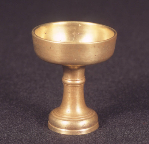 Gold metal cup