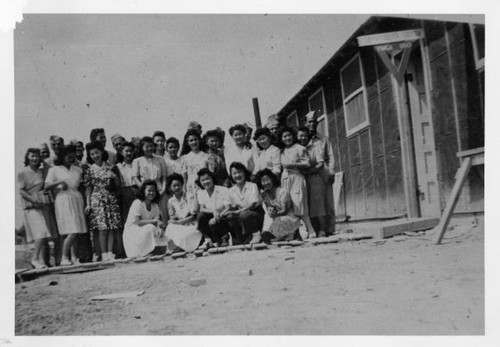 USO girls at Jerome Relocation Center