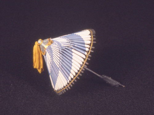Miniature origami umbrella