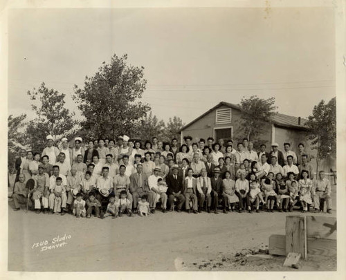 Group portrait taken at Granada Relocation Center