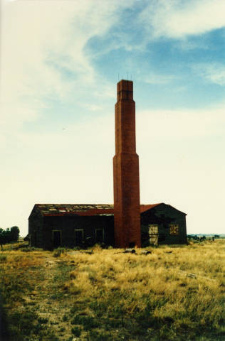 Smokestack at Heart Mountain Relocation Center