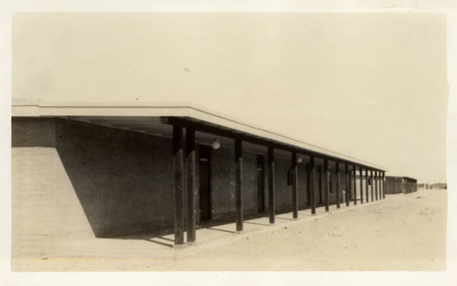 Poston Relocation Center school building