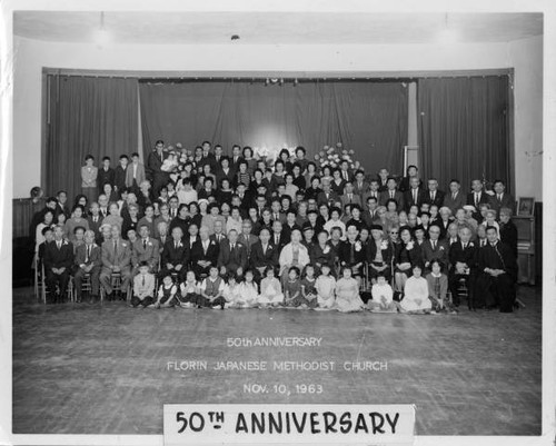 Florin Japanese Methodist Church 50th anniversary reunion
