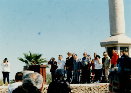 Poston Relocation Center Kiosk dedication