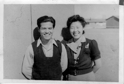 Yoshio Harry Tsuruda and Ruth Nakano Tsuruda at Granada Relocation Center