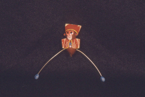 Balancing monkey toy