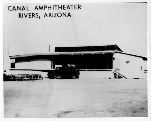 Canal Amphitheater, Rivers [sic], Arizona