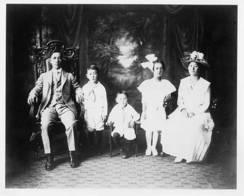 Portrait of Taketa family